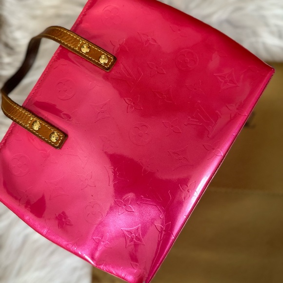 Louis Vuitton VERNIS Rose Pink READE PM Tote Pre-Loved - Picture 6 of 16
